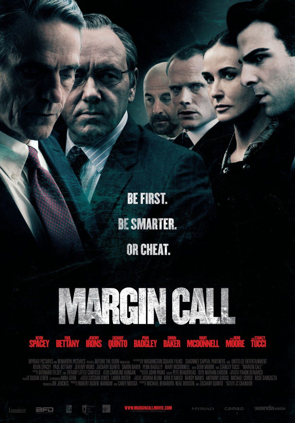 Cartel de Margin Call - EEUU
