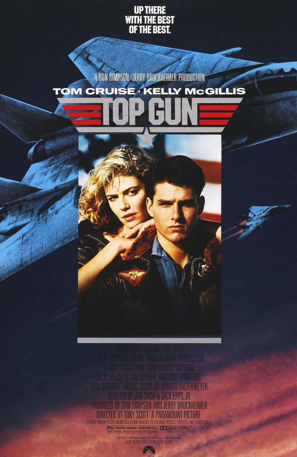 Cartel de Top Gun: Pasión y gloria - Estados Unidos
