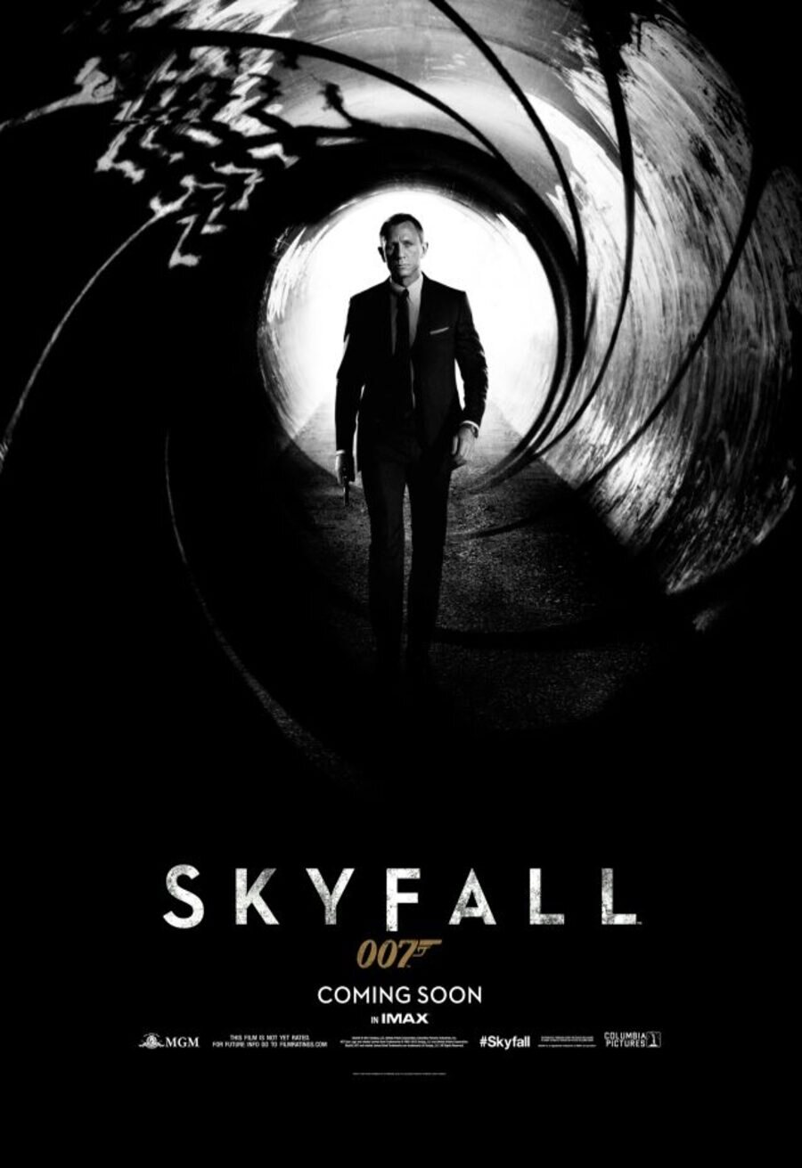 Cartel de 007 Operación Skyfall - Teaser EEUU