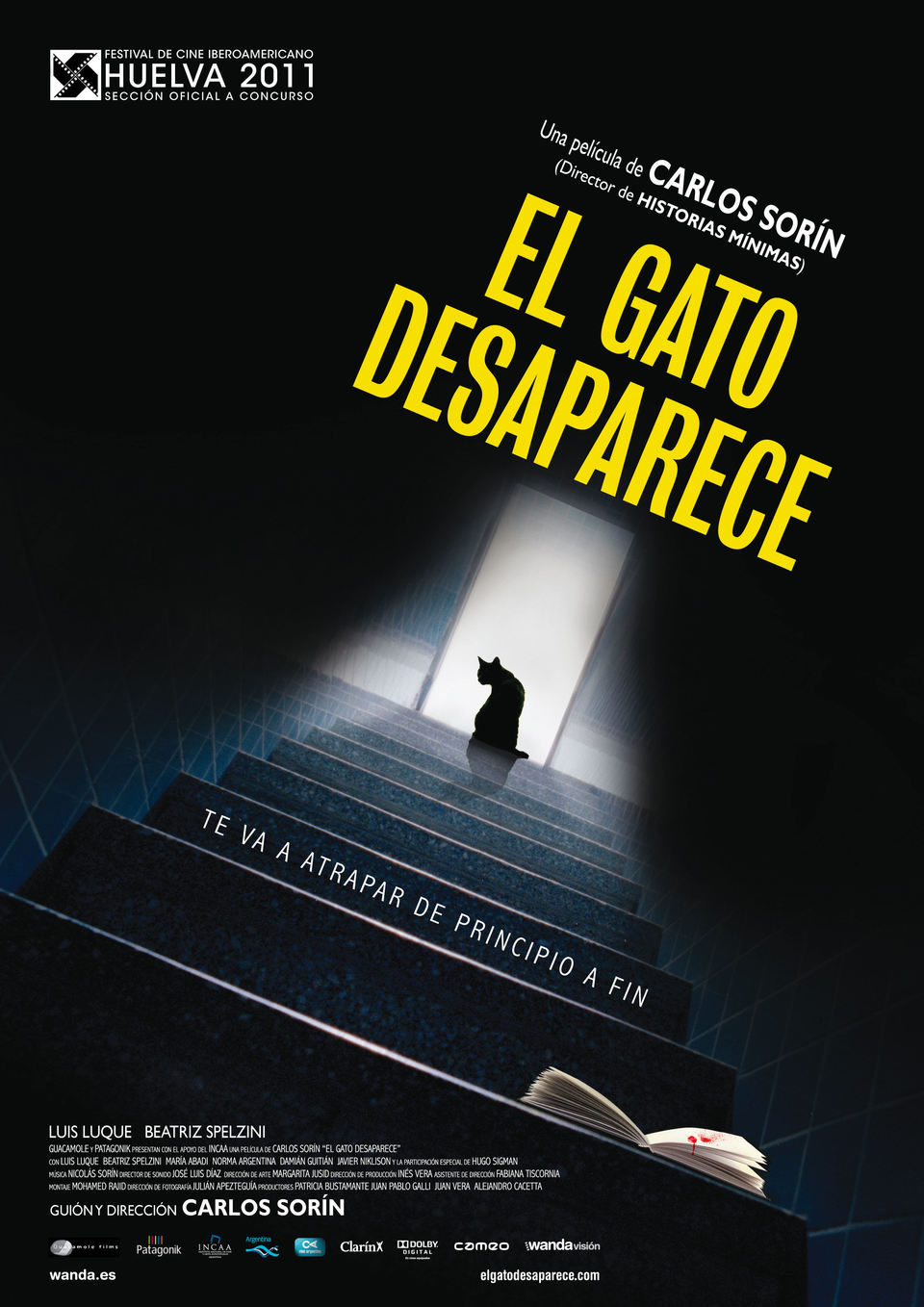 Cartel de El gato desaparece - España