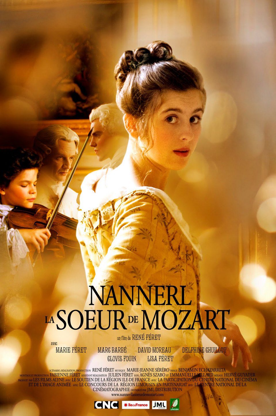Cartel de Nannerl, la hermana de Mozart - Francia