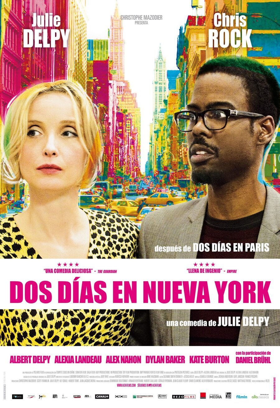 Cartel de Dos días en Nueva York - España