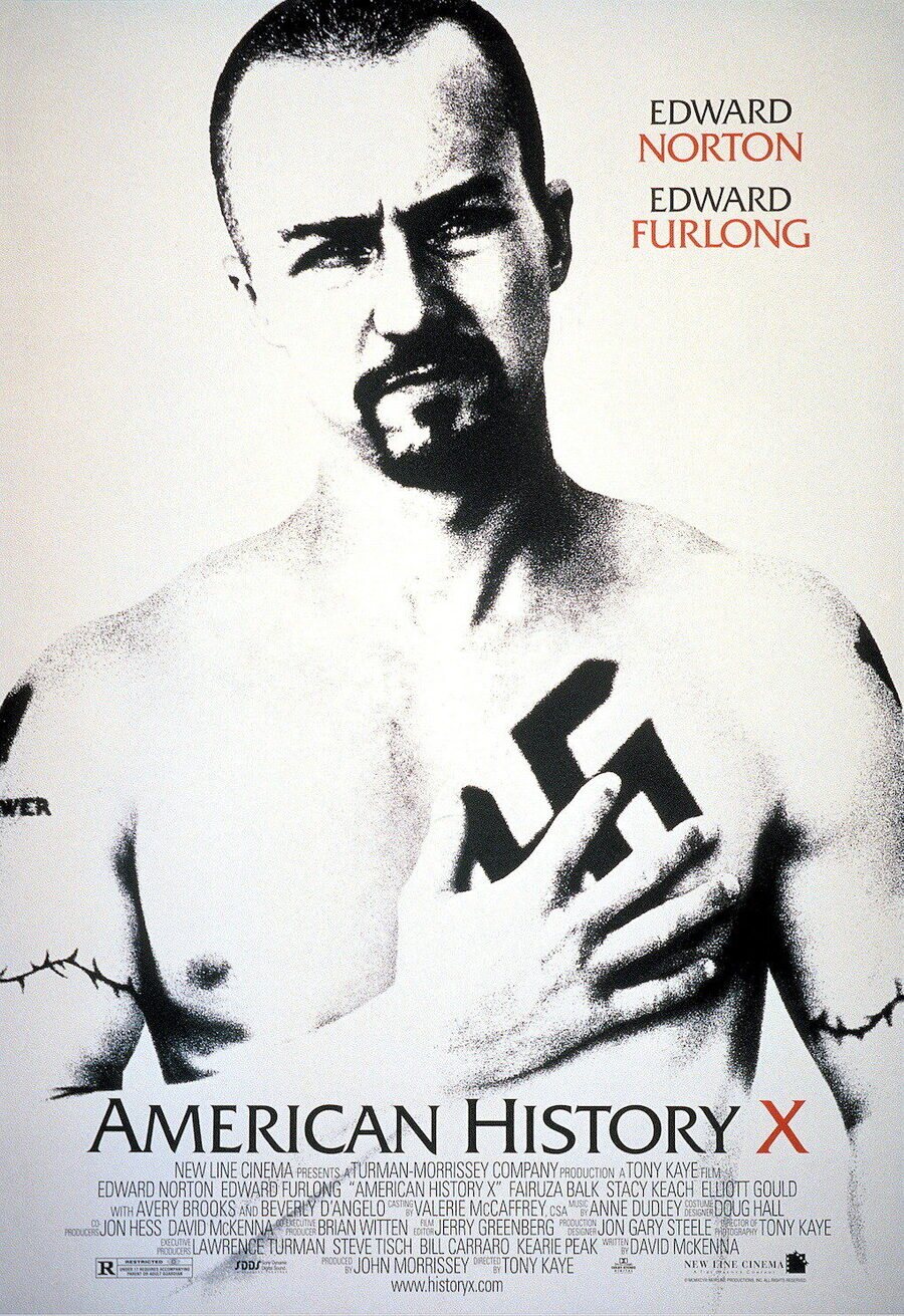 Cartel de American History X - Estados Unidos