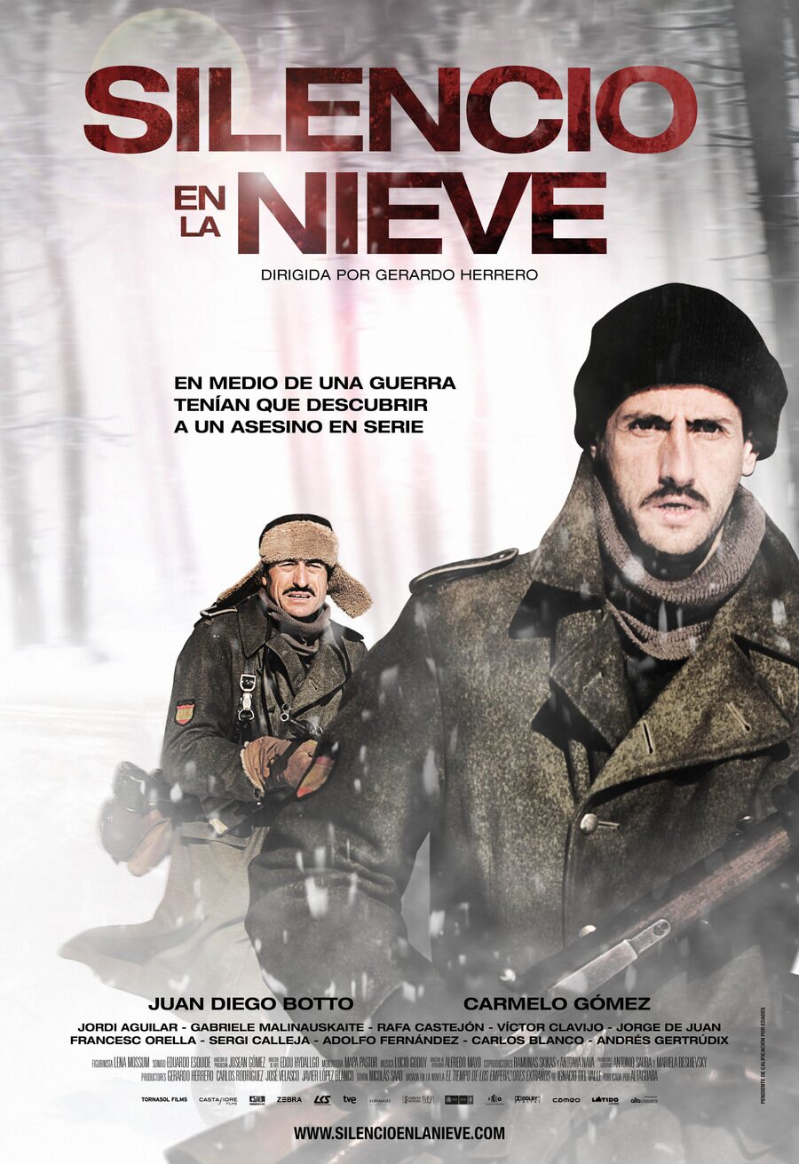 Cartel de Silencio en la nieve - España