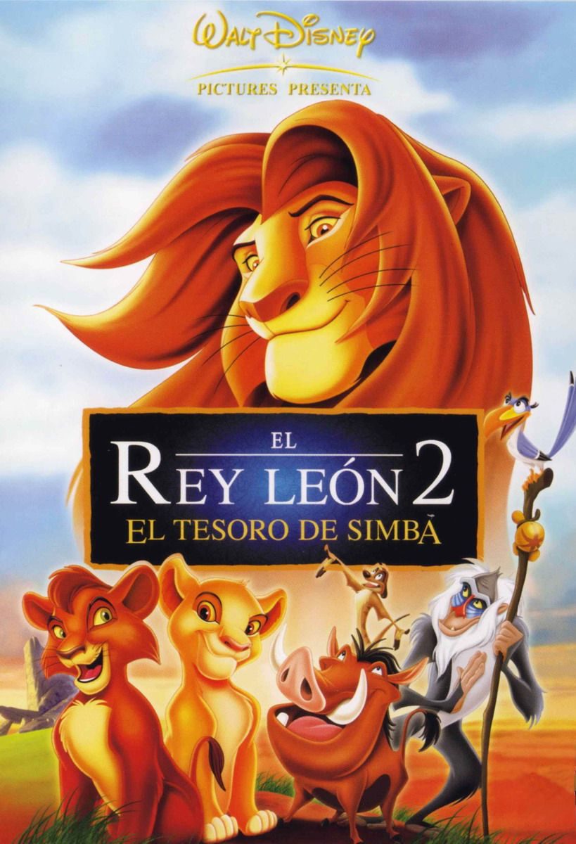 Cartel de El rey león 2: El reino de Simba - España