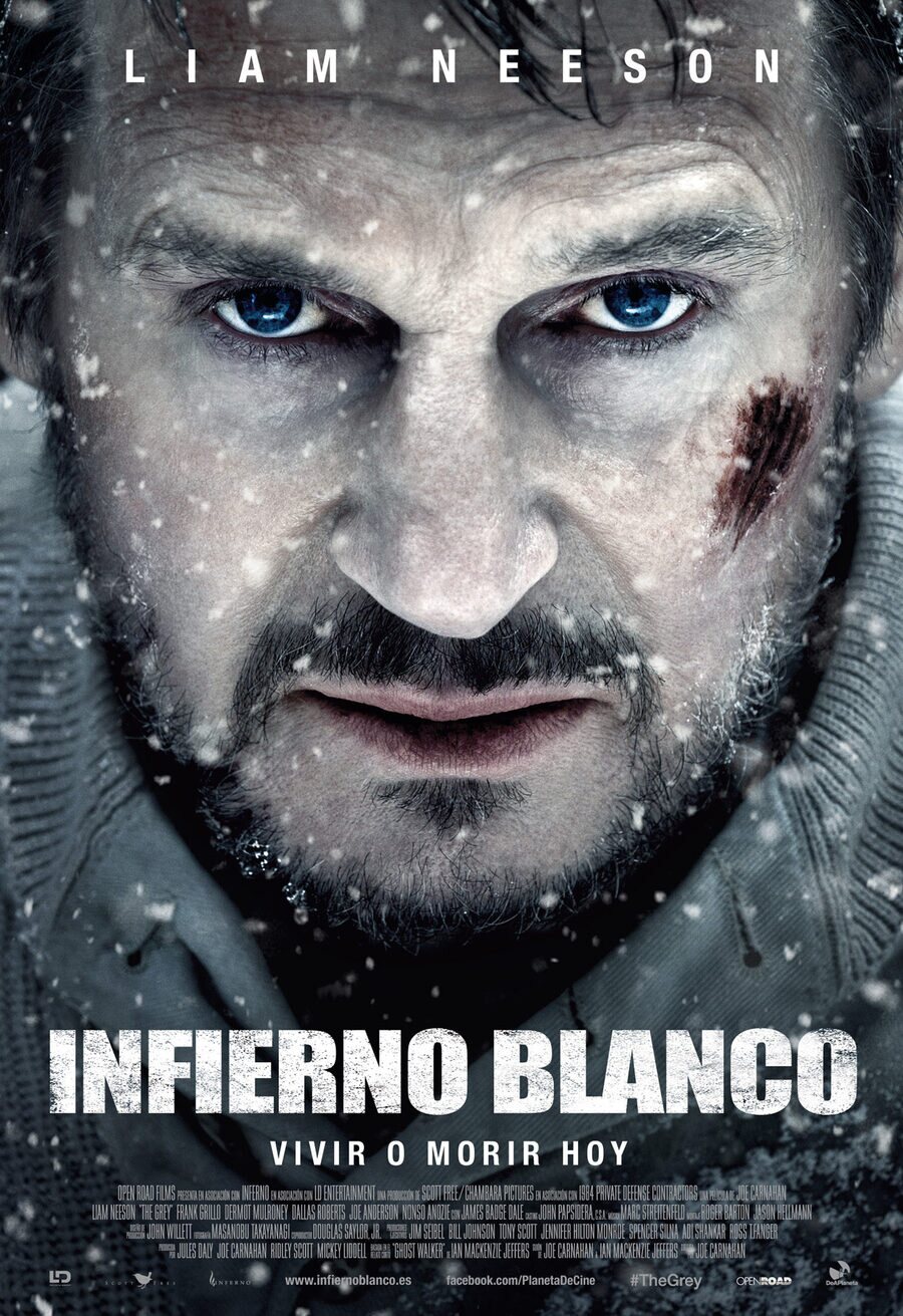 Cartel de Infierno blanco - España