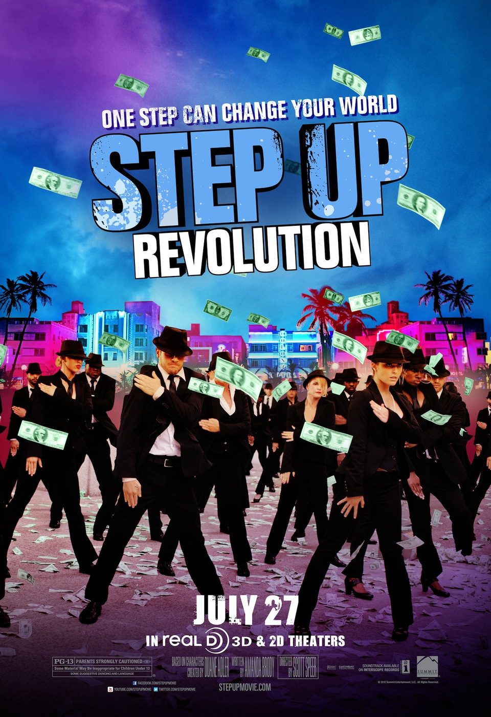 Cartel de Step Up: Revolution - EEUU #3