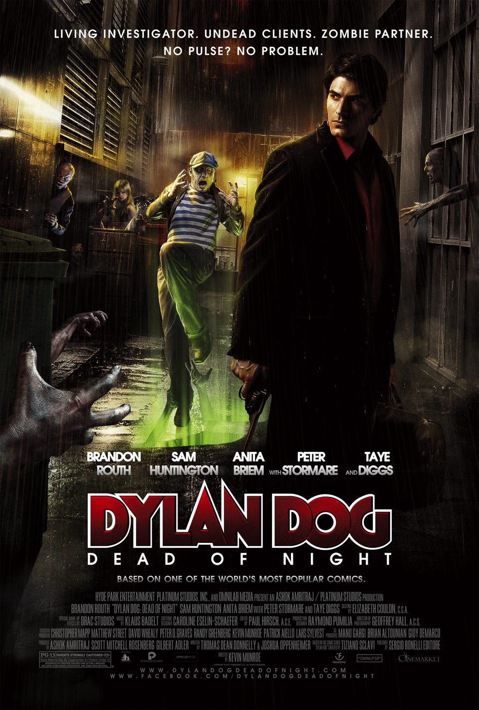 Cartel de Dylan Dog: Los muertos de la noche - EEUU