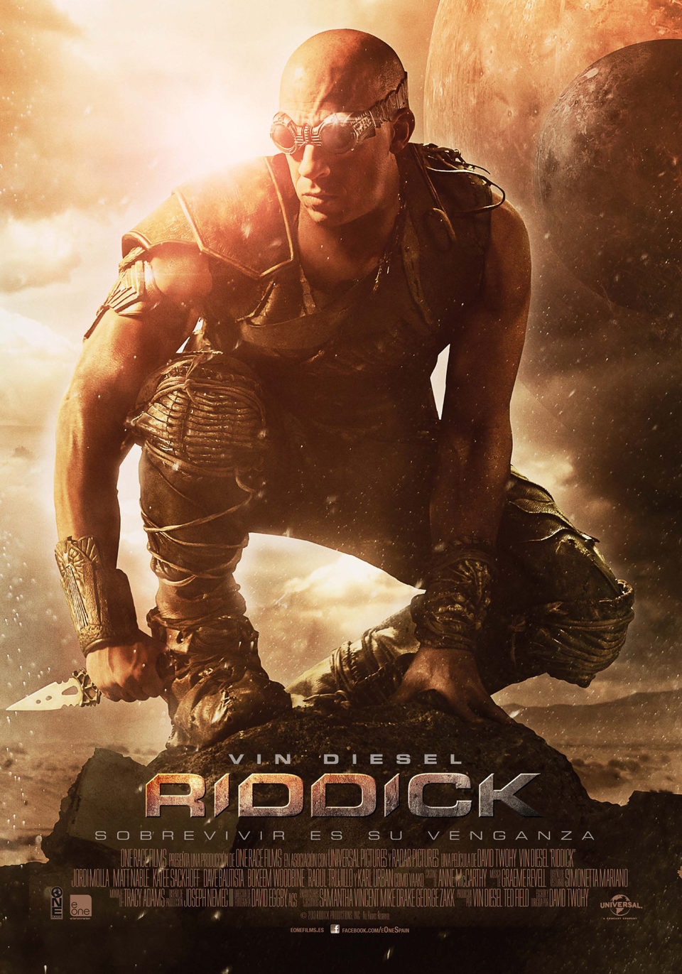 Cartel de Riddick - España 2