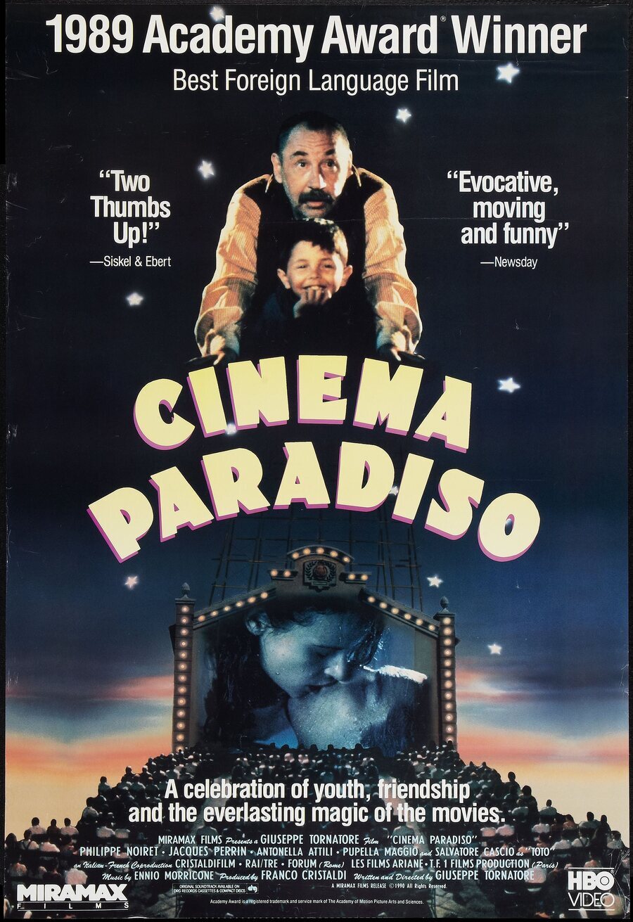 Cartel de Cinema Paradiso - Estados Unidos #2