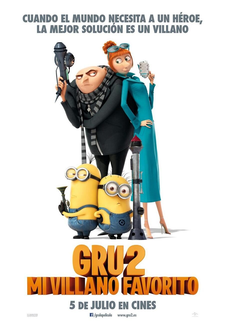 Cartel de Gru 2. Mi villano favorito - España