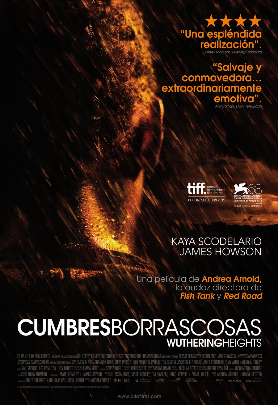 Cartel de "Cumbres borrascosas" - España