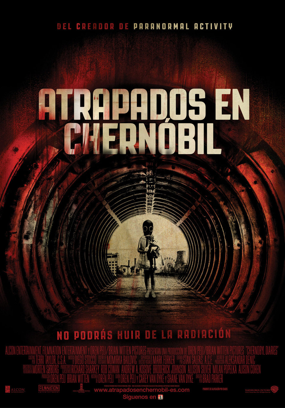 Cartel de Terror en Chernóbil - España