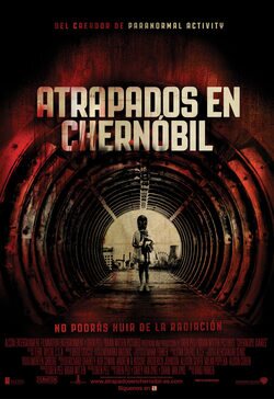 Cartel de Terror en Chernóbil