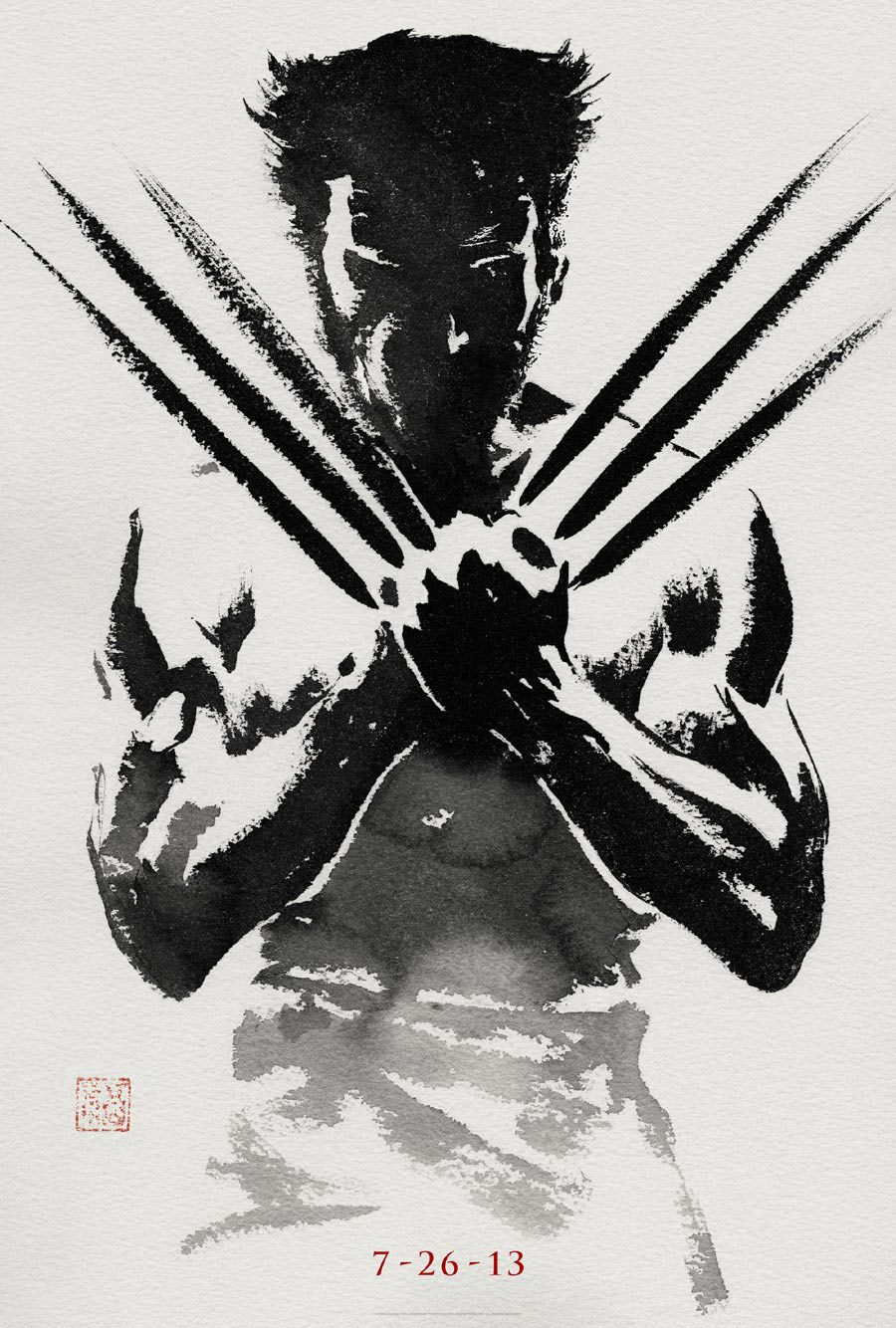 Cartel de Wolverine: Inmortal - Teaser EEUU