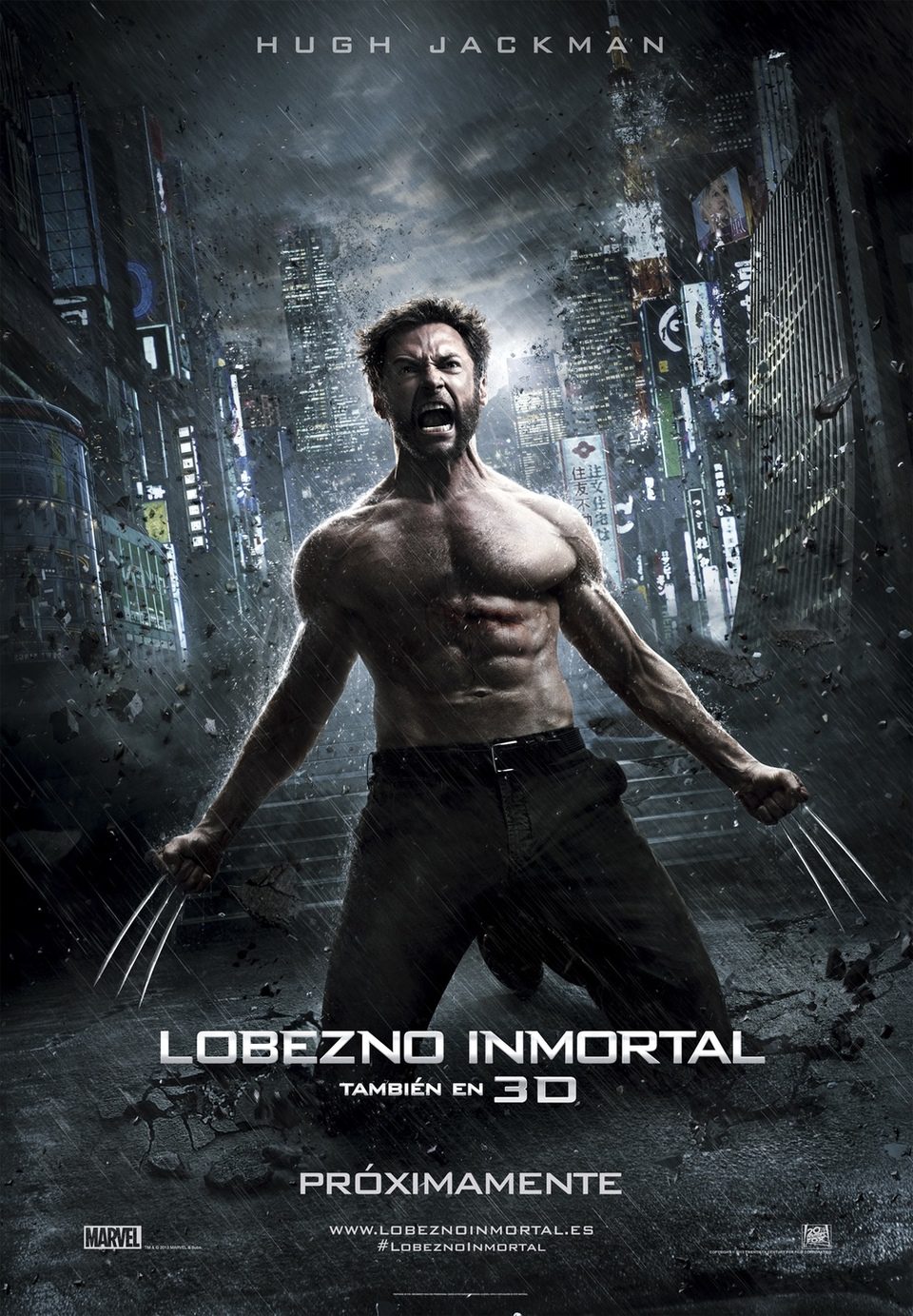 Cartel de Wolverine: Inmortal - España