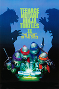 Cartel de Las tortugas ninja II: El secreto de los mocos verdes