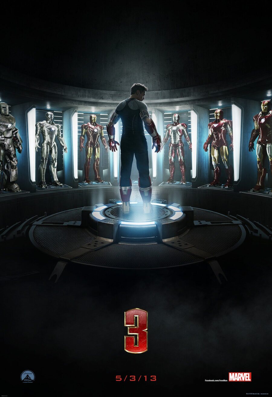 Cartel de Iron Man 3 - Teaser España