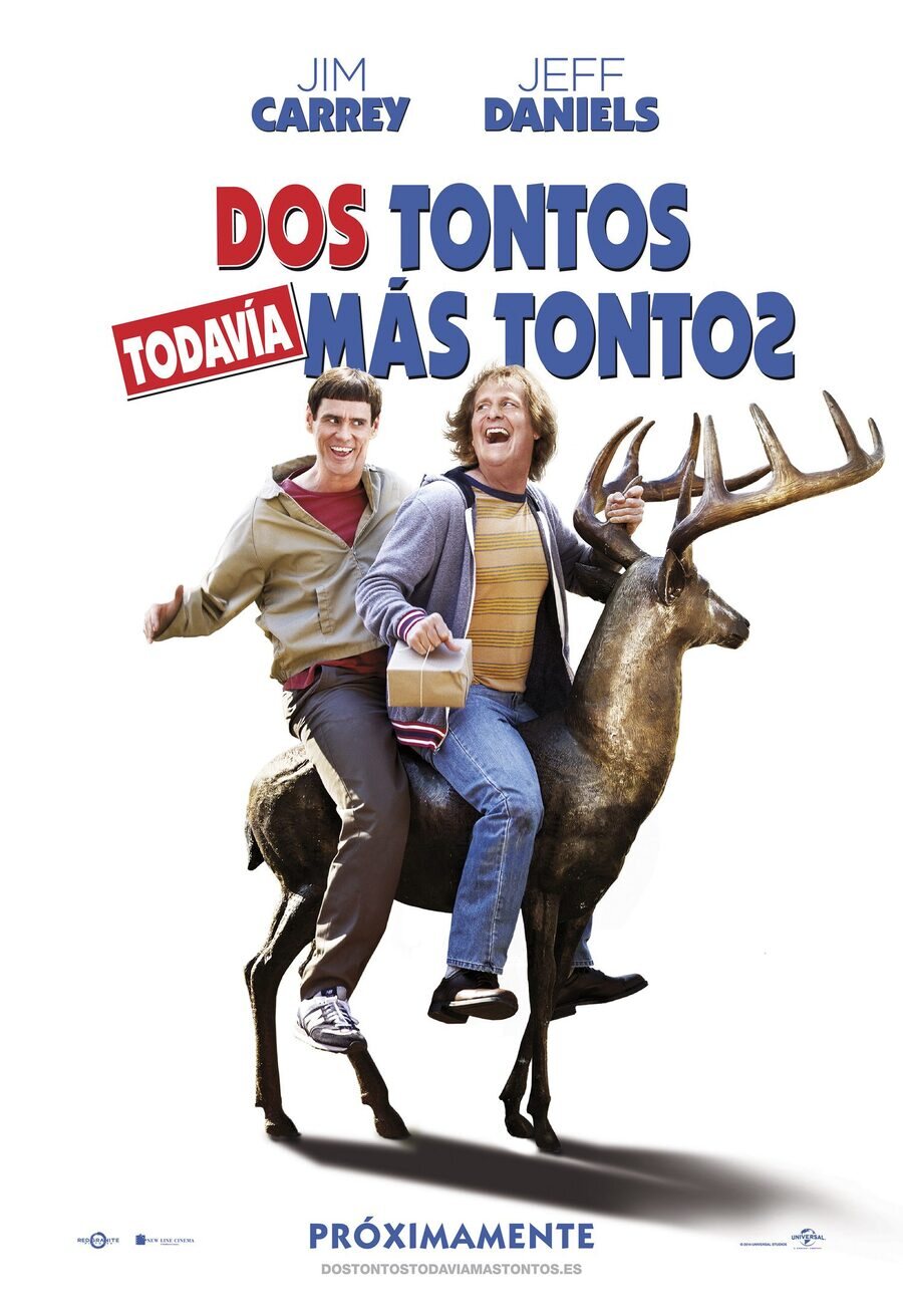 Cartel de Una pareja más tonta - España 2