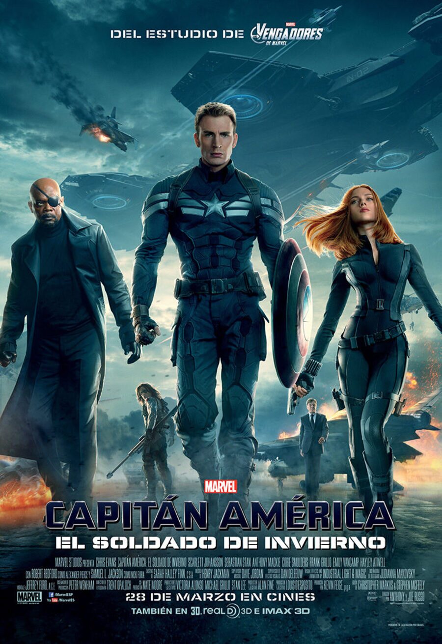 Cartel de Capitán América y el Soldado del Invierno - España