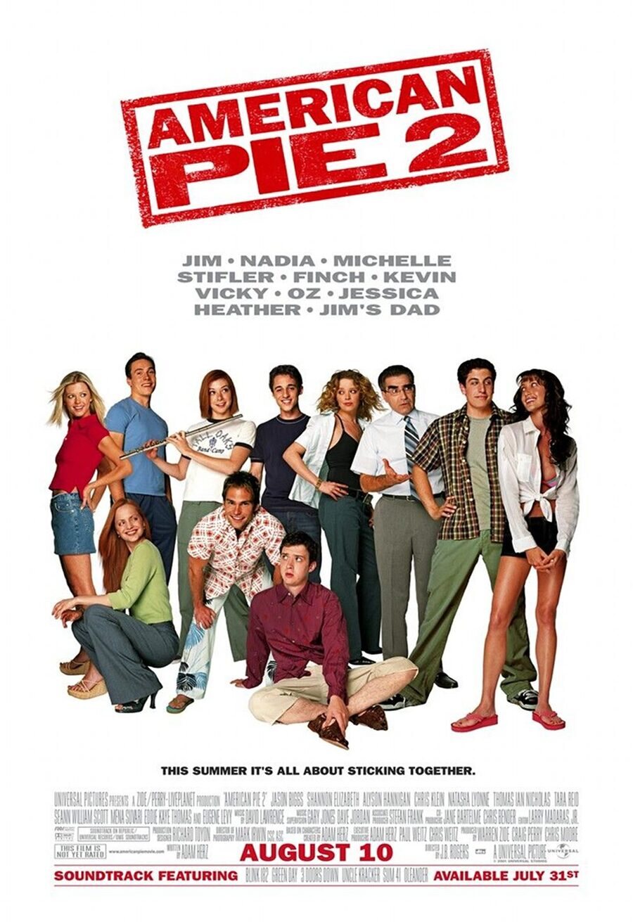 Cartel de American Pie 2 - Estados Unidos