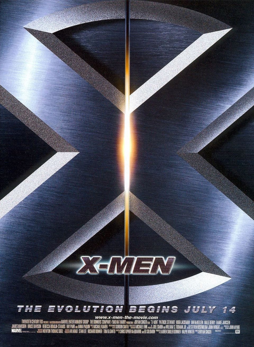 Cartel de X-Men - Estados Unidos