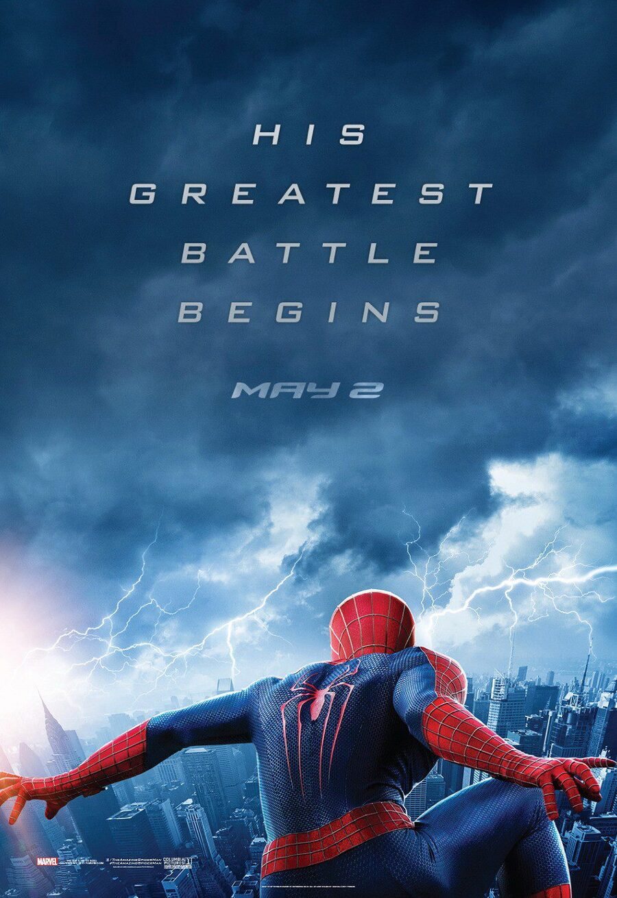 Cartel de El sorprendente Hombre Araña 2: La amenaza de Electro - Teaser EEUU