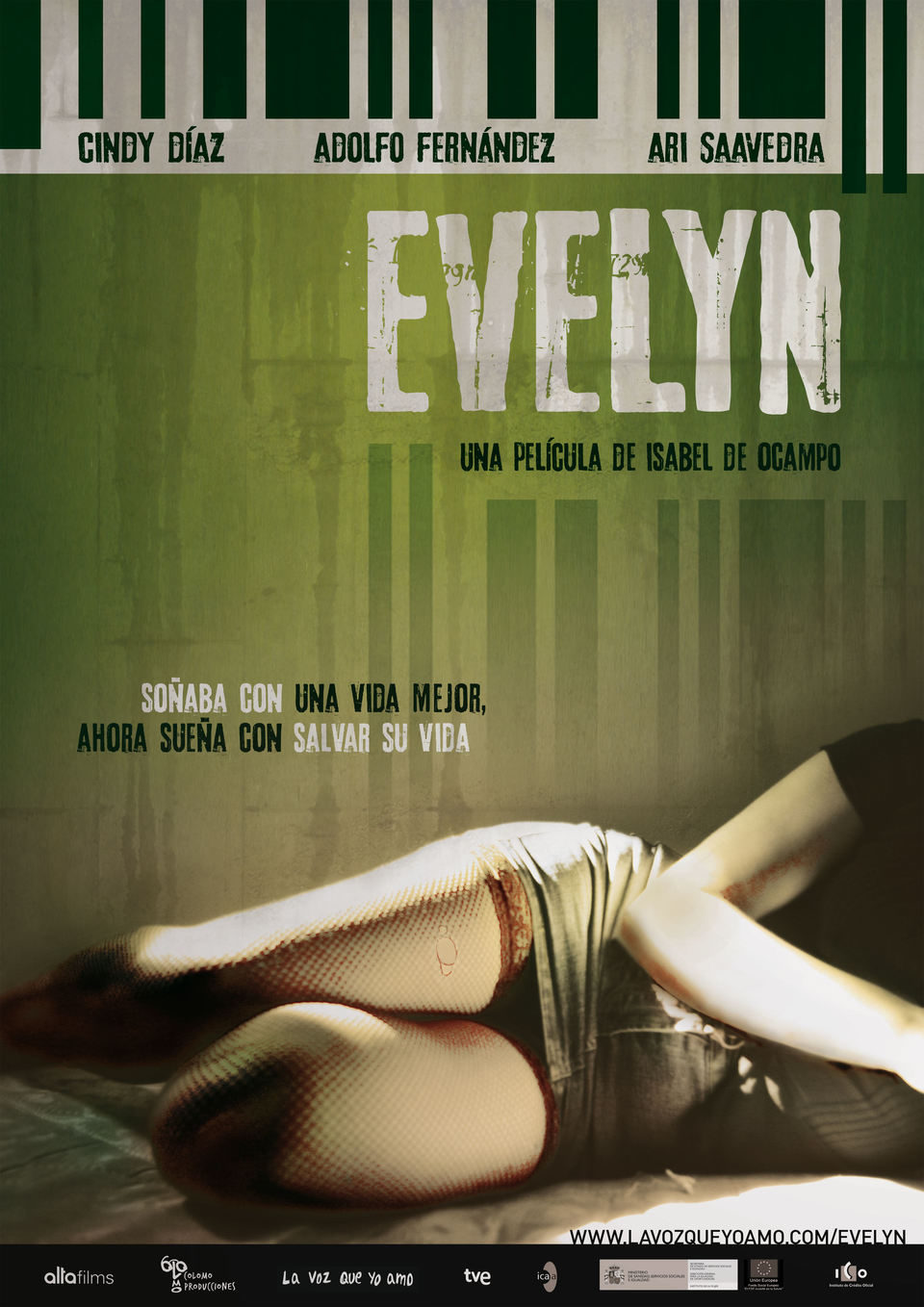 Cartel de Evelyn - España
