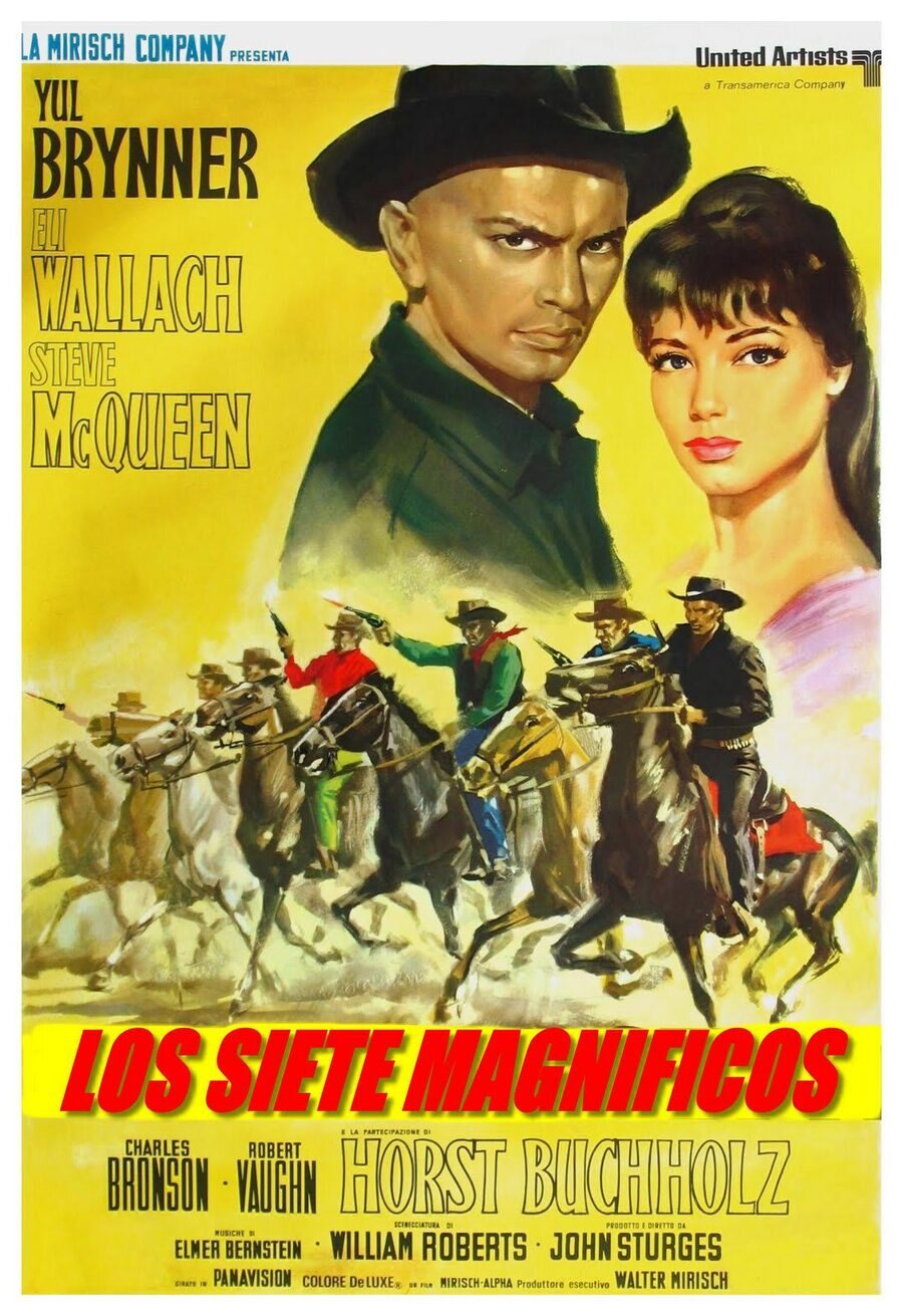 Cartel de Siete hombres y un destino - España
