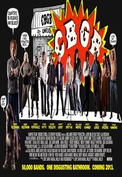 Cartel de CBGB