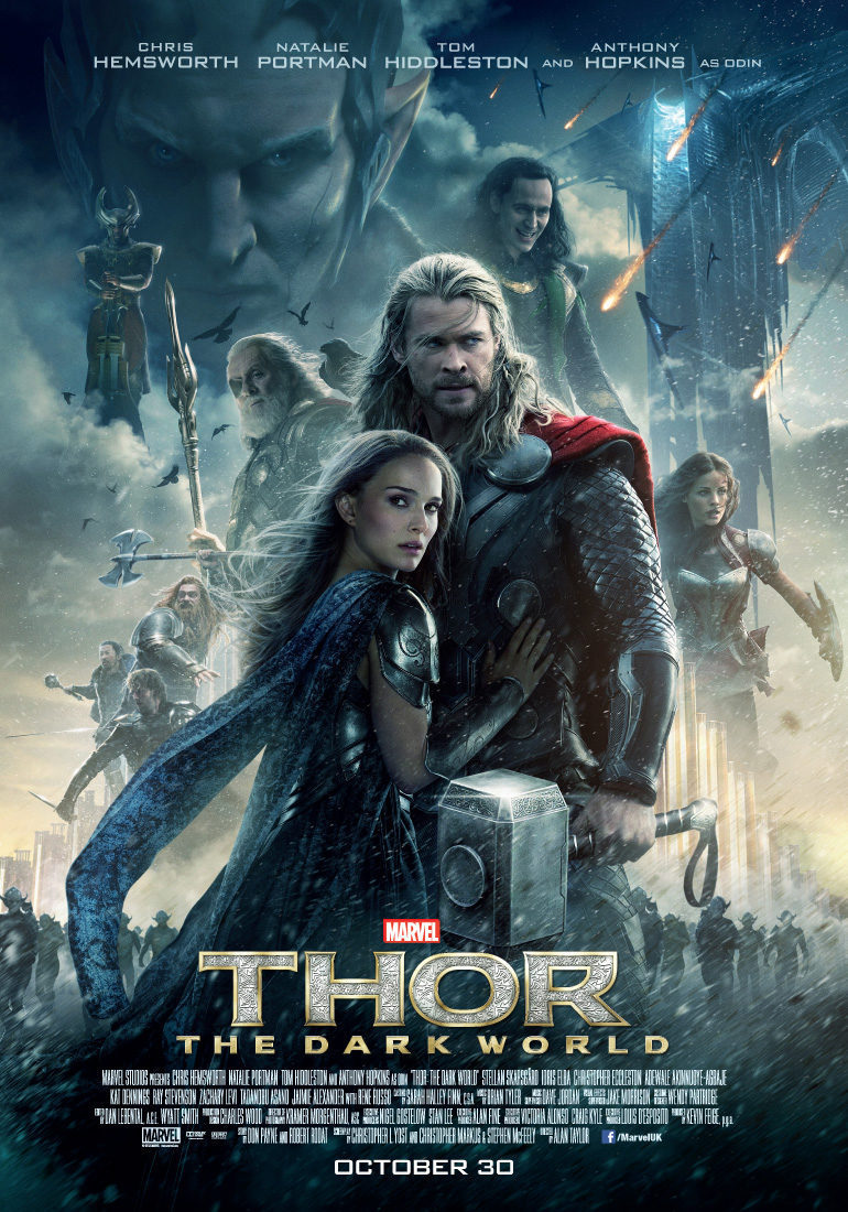 Cartel de Thor: Un mundo oscuro - Reino Unido
