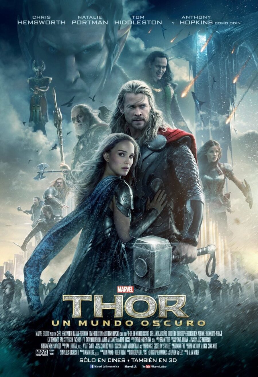 Cartel de Thor: Un mundo oscuro - México