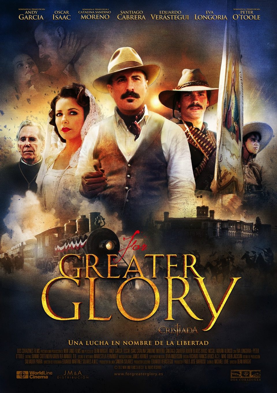 Cartel de For Greater Glory (Cristiada) - España