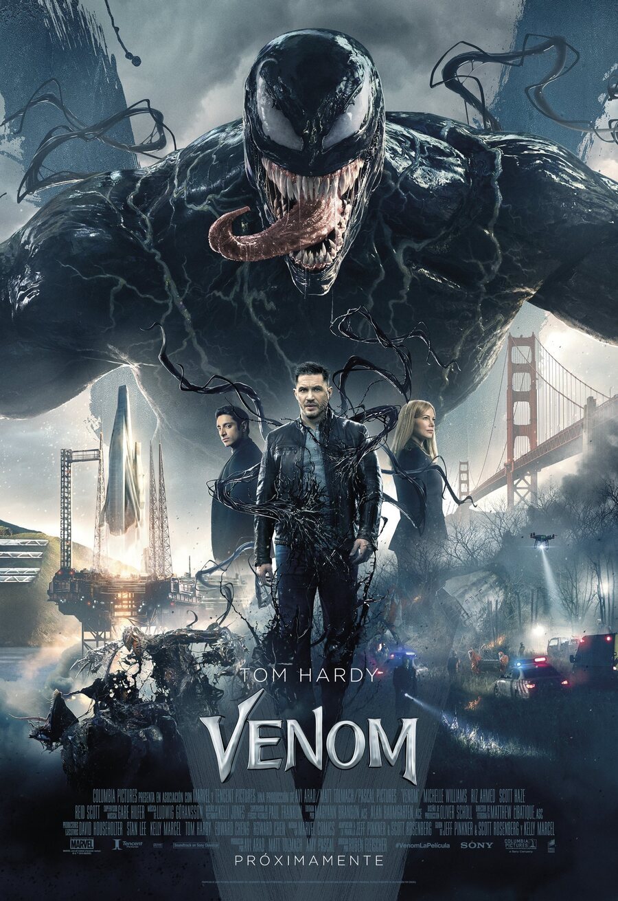 Cartel de Venom - España