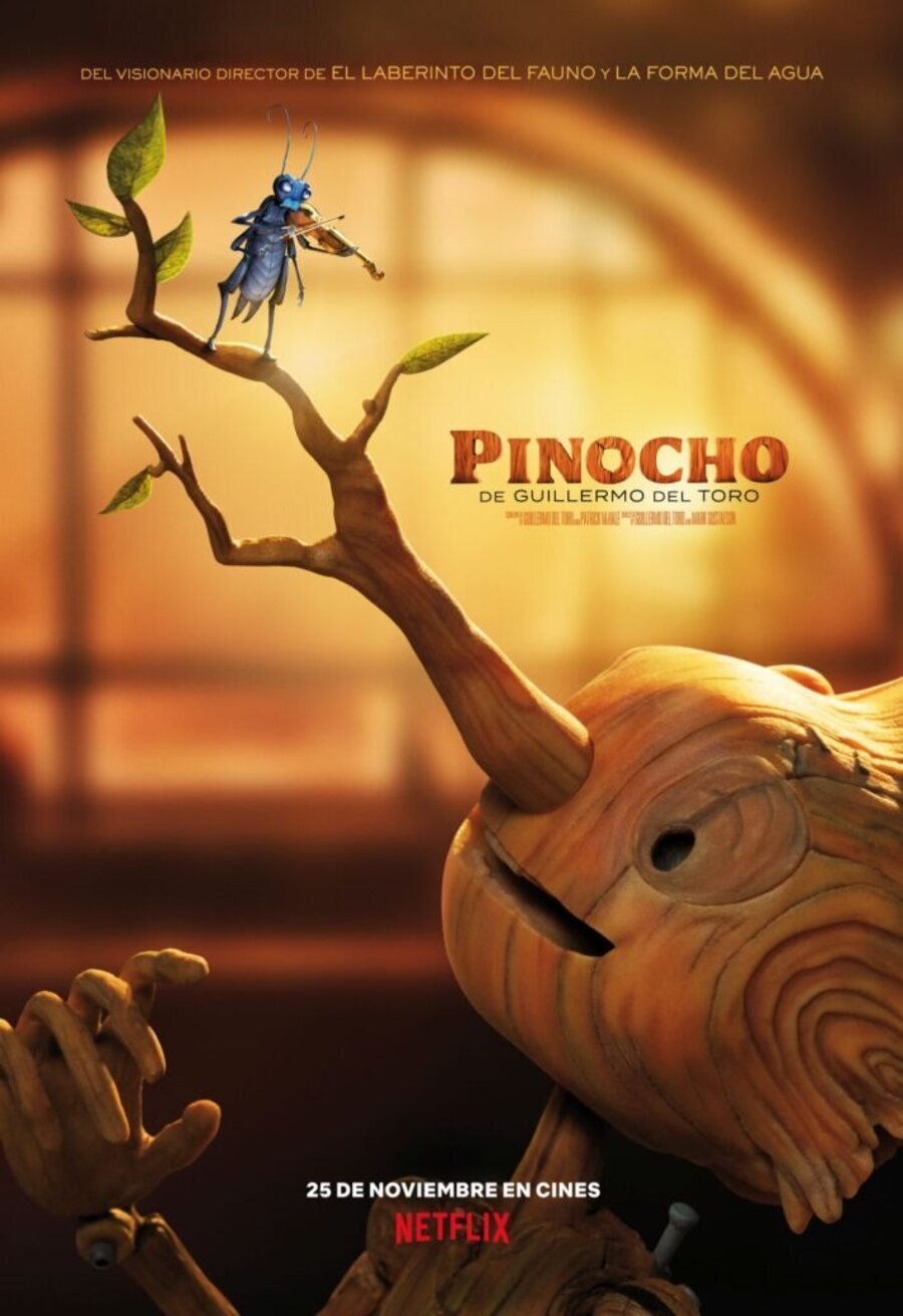 Cartel de Pinocho - Pinocho de Guillermo del Toro #2