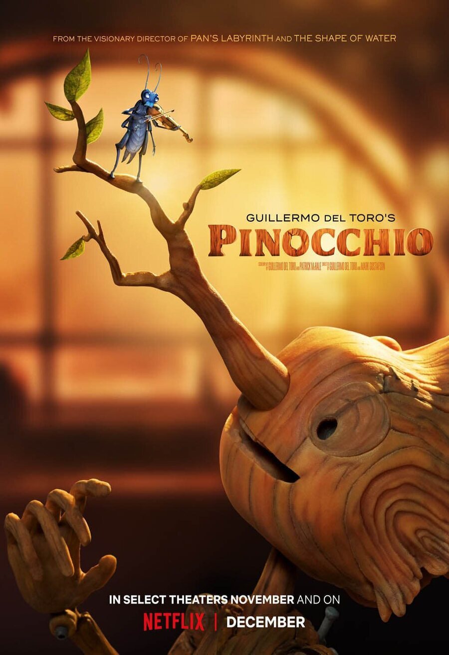 Cartel de Pinocho - Pinocho de Guillermo del Toro #3