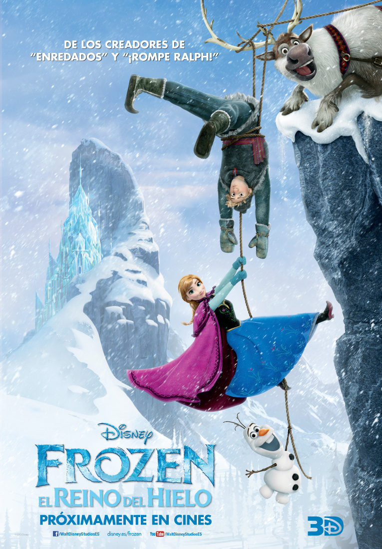 Cartel de Frozen: Una aventura congelada - España