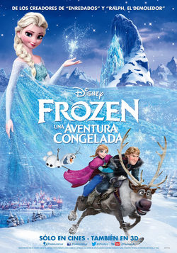 Cartel de Frozen: Una aventura congelada