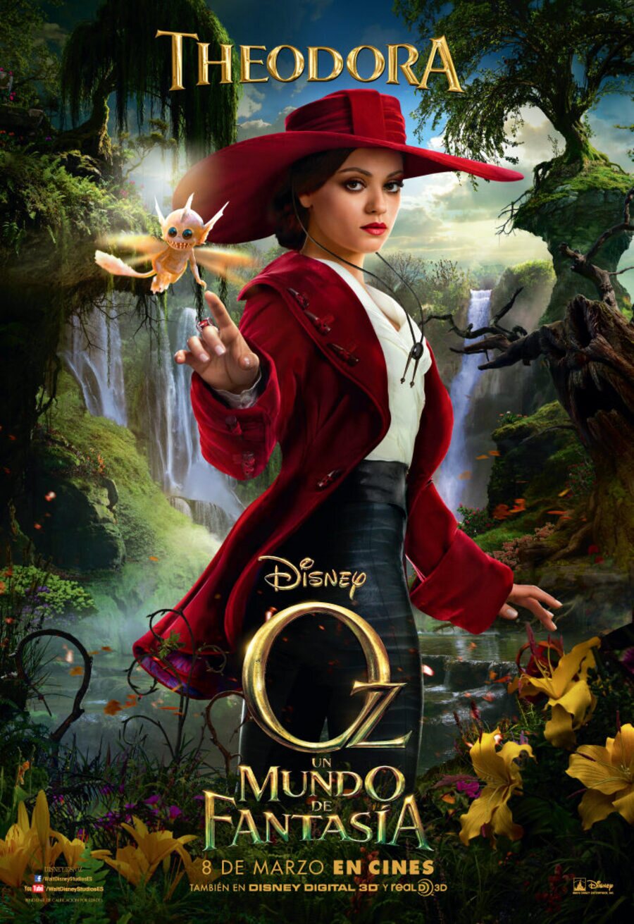 Cartel de Oz, un mundo de fantasía - Mila Kunis