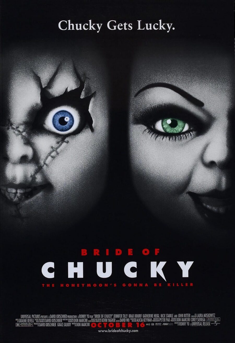 Cartel de La novia de Chucky - EEUU