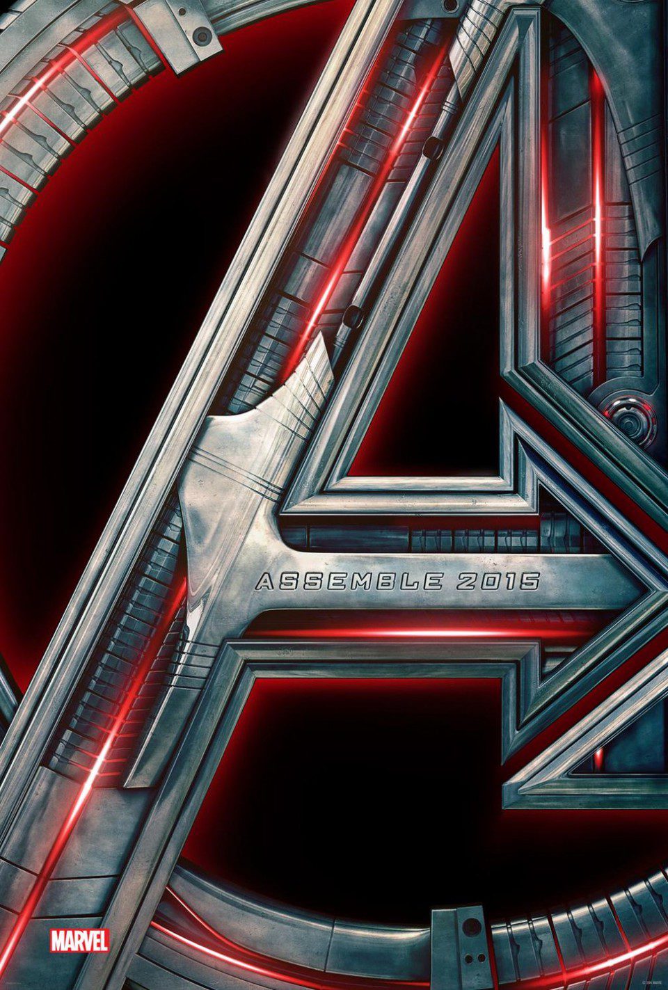 Cartel de Avengers: Era de Ultrón - Teaser EEUU