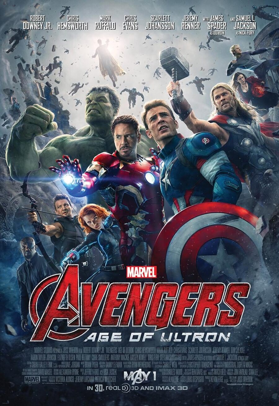 Cartel de Avengers: Era de Ultrón - Estados Unidos