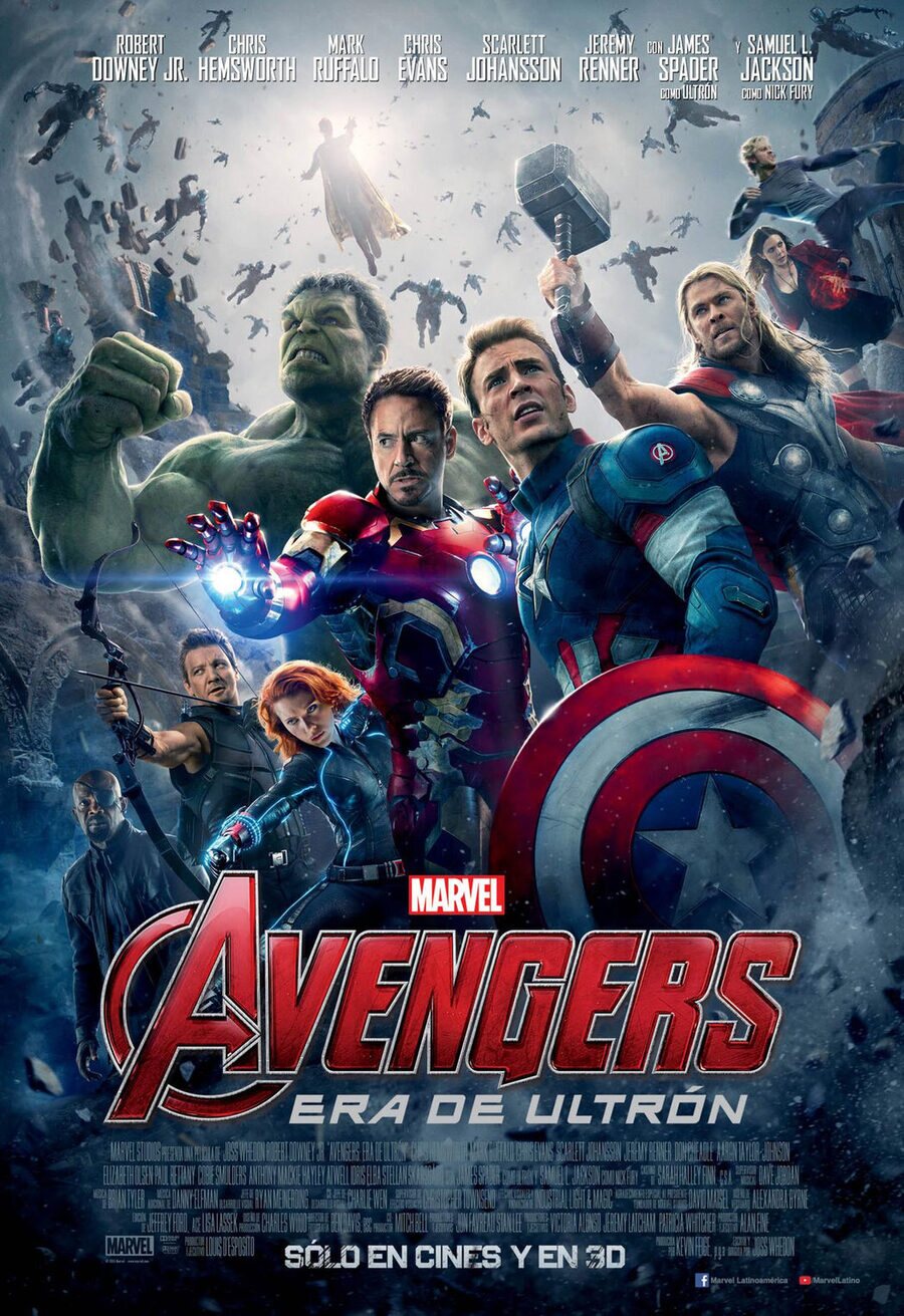 Cartel de Avengers: Era de Ultrón - México