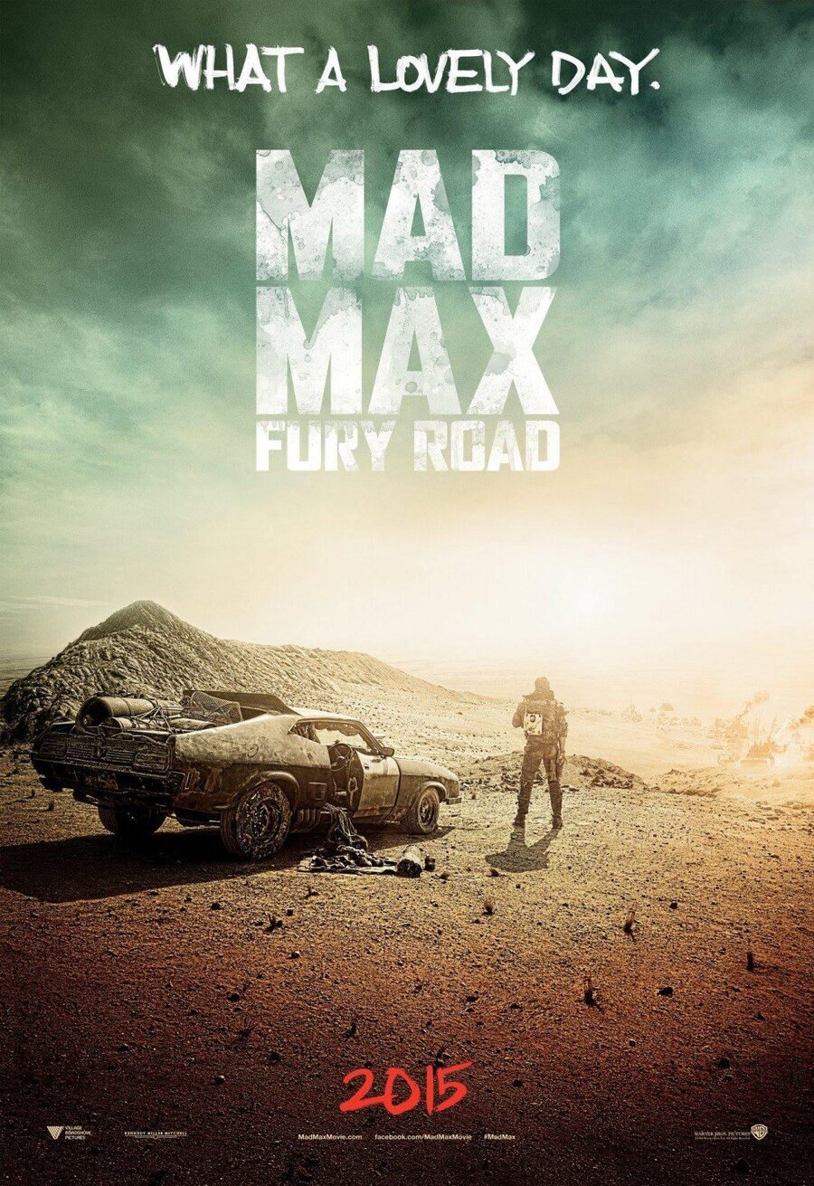 Cartel de Mad Max: Furia en el camino - Estados Unidos