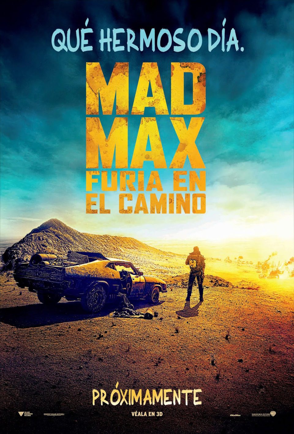 Cartel de Mad Max: Furia en el camino - México