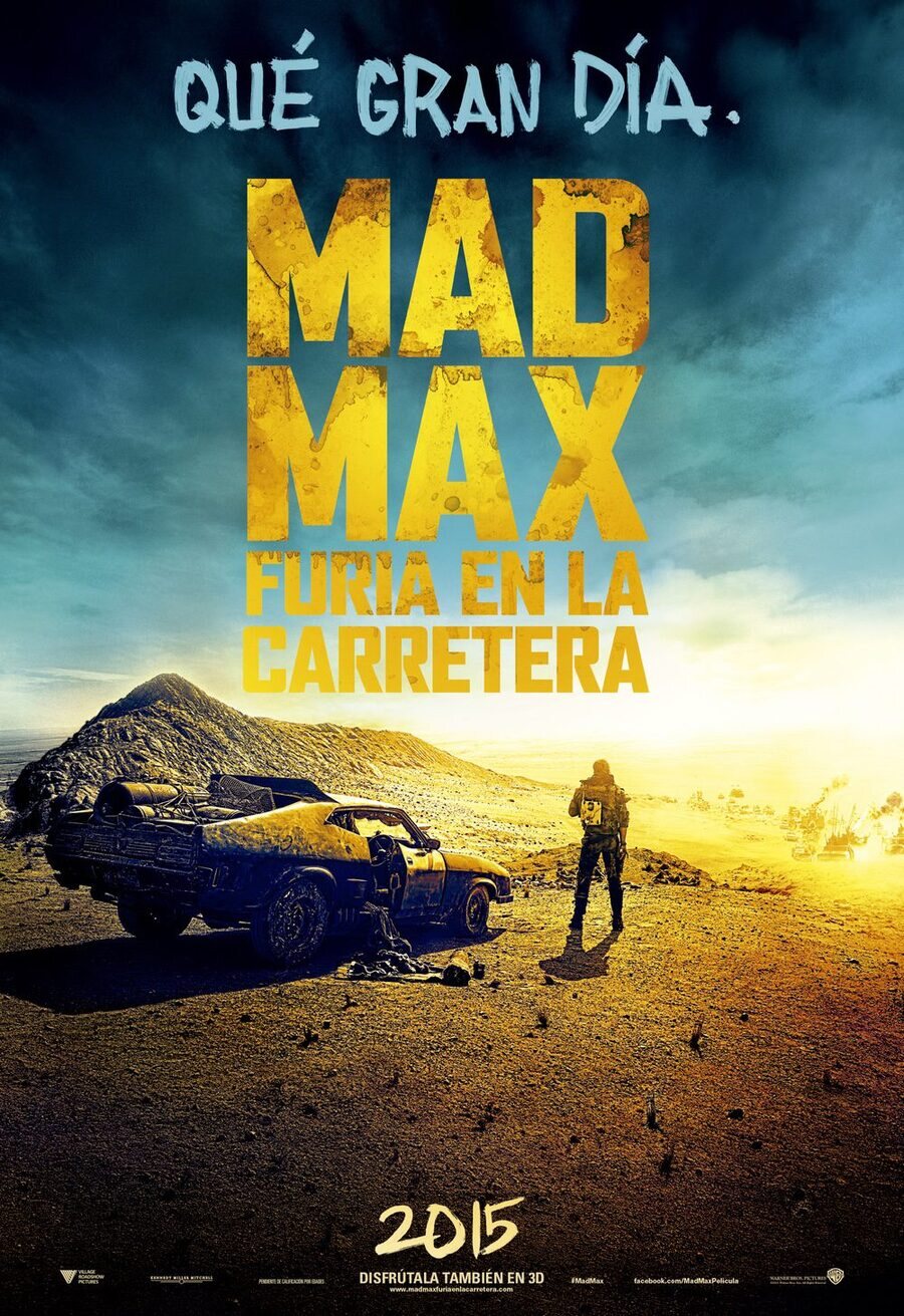 Cartel de Mad Max: Furia en el camino - España
