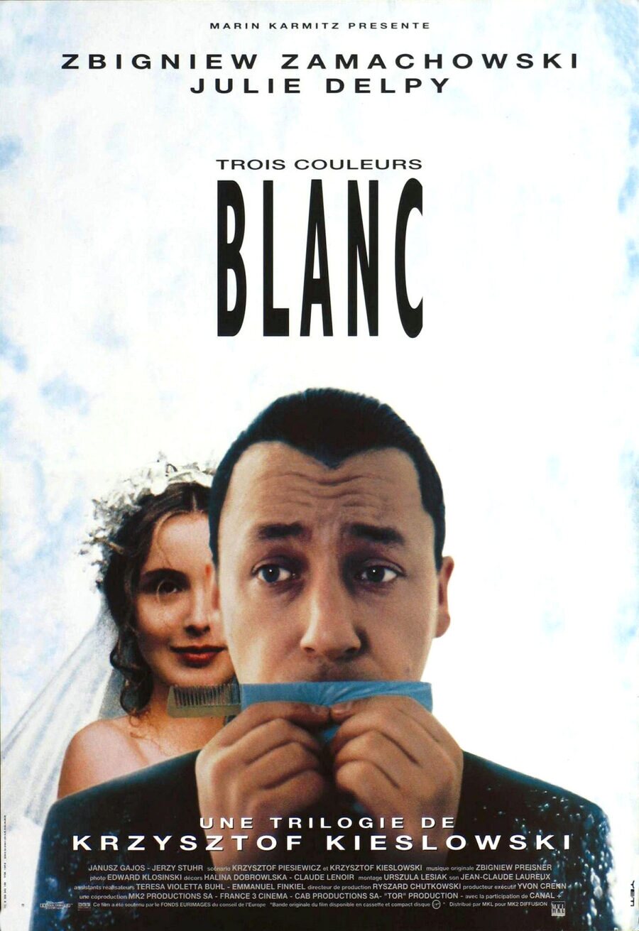 Cartel de Tres colores: Blanco - Francia