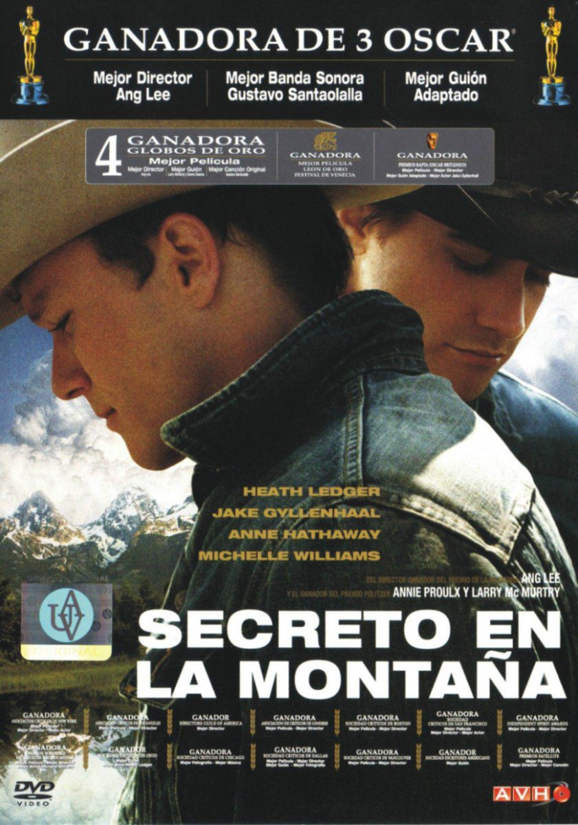Cartel de Secreto en la montaña - México
