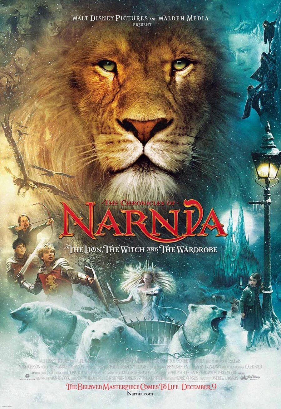 Cartel de Las crónicas de Narnia: El león, la bruja y el ropero - Estados Unidos