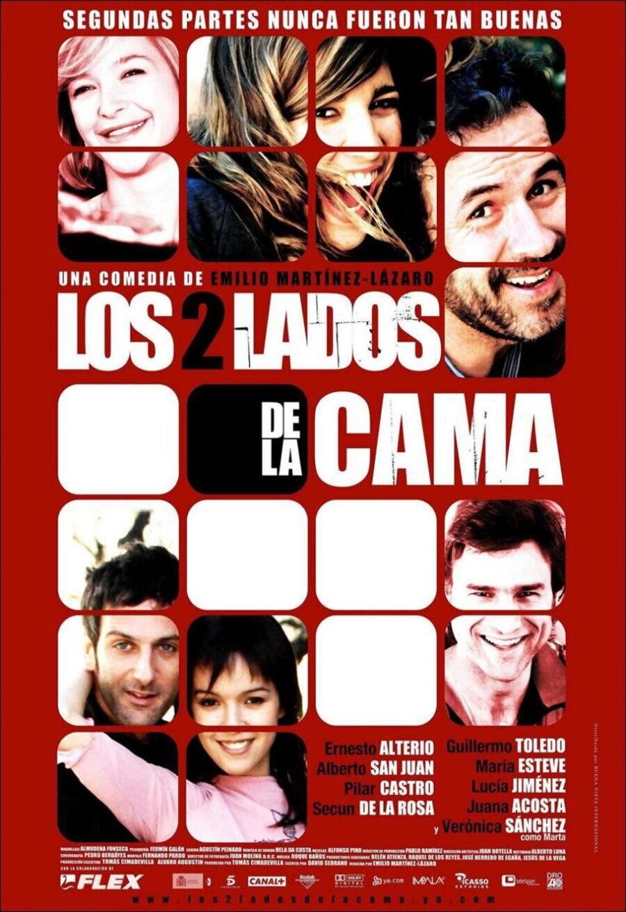 Cartel de Los 2 lados de la cama - España